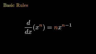 Basic Rules: Differentiate x^n