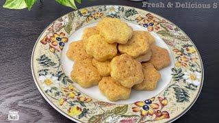 Cheese  butter cookies/ easy cheese cookies/ fresh & delicious s cookies