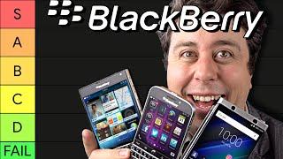 Ranking My Favourite BlackBerry Phones