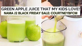 Green Apple Juice Recipe that my kids will LOVE!