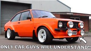 COSWORTH ENGINE’d Mk2 FORD ESCORT ** PURE RACE CAR **