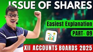 Issue of shares | Day 9 | 20 Days Pledge | MOST IMP. 6 MARKS QUESTIONS | Class 12 Accounts 2024- 25