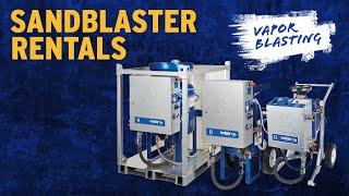 Sandblaster Rentals | Vapor Abrasive Blasters | Save Time & Money | Gonneville Equipment Solutions