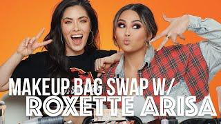 Makeup Bag Swap w/ Roxette Arisa! | Melissa Alatorre