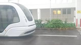 Autonomous GRT Shuttle Demonstration – Nanyang University (Rain)