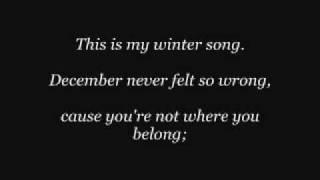 Winter Song ~ Sara Bareilles & Ingrid Michaelson ~ Lyrics