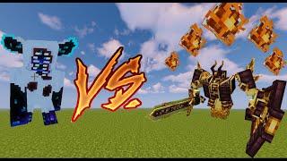 New White Warden vs Ignis | Minecraft Mob Battle