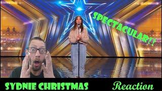 Sydnie Christmas STUNS with GOLDEN BUZZER Performance of 'Tomorrow'! REACTION