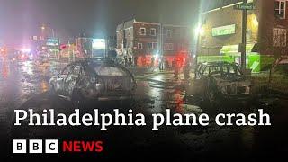 Philadelphia medical plane crash: All six passengers on board killed, mayor office says | BBC News