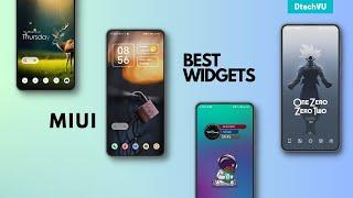 Best MIUI Widgets to Customize MIUI  | MIUI Themes with Best Widgets