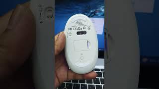 Wiwu Magic Wimice Series Transparent RGB Dual Mode White Wireless Silent Mouse