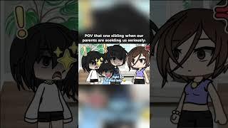 Tag that one sibling  || #POV #rp #gacha #gachalife #viral #trend #fyp #edit #cute || 