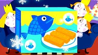 Ben and Holly's Little Kingdom | Giant Fish Sticks | Cartoons For Kids