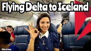 Basic Economy on Delta Airlines - New York JFK to Reykjavik KEF in Boeing 767-300ER #travel @Delta