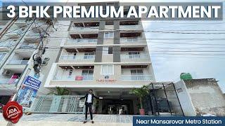 Fully Furnished 3BHK Flat in Mansarover Jaipur ₹54 Lakh | Property in Jaipur | Jaipur Dreamland