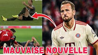 HARRY KANE sort blessé face à Leverkusen mais il va faire des... : Les Lionceaux font le doublé