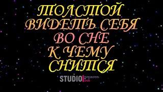 ТОЛКОВАТЕЛЬ СНОВ ~ ТОЛСТОЙ ВИДЕТЬ СЕБЯ ВО СНЕ, К ЧЕМУ СНИТСЯ. СОННИК.