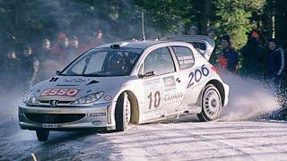 WRC Snow Rally Action with pure engine sounds (2001-2007)