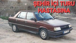 RENAULT 9 BRODWAY 1.4 ORTA KASA ŞEHİR İÇİ TURU. HASTASINA TEDAVİ VİDEOSU . #brodway #youtube