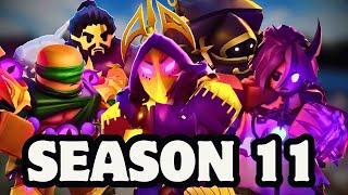 I Used Every SEASON 11 KITS in Roblox Bedwars..