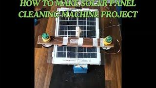 AUTOMATIC SOLAR PANEL CLEANING SYSTEM | Real Time Project | NR Tech Learning HUB