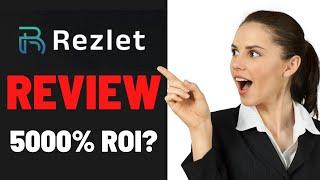 Rezlet Review - Cryptocurrency MLM Company Promising 5000% ROI?