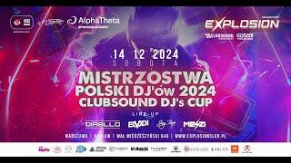 Mistrzostwa Polski Dj-ów Clubsound DJ's CUP 2024! Część I rundy półfinałowej! Clubsound TV!