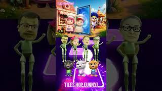 Cocomelon_Scary Dame_Tu Cosita Dance (Music Cover) Tiles hop #shorts​​ #Dametucosita​​