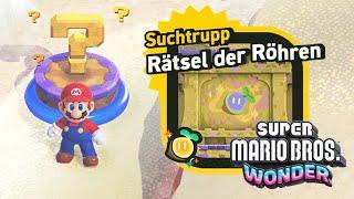 Super Mario Bros. Wonder - Rätsel der Röhren (Suchtrupp) - Fundort alle 5 Wundermarken