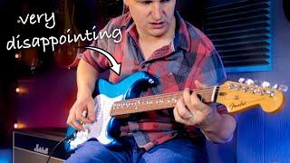 Fender Standard Stratocaster Review | A VERY Disappointing Guitar