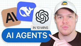 How To Create AI Agents For Beginners (DeepSeek, Claude, ChatGPT)