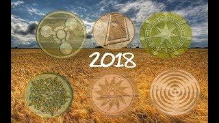 20 UK Crop Circles 2018 Compilation