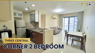 THREE CENTRAL | Corner 2 Bedroom Condo for Sale in Makati