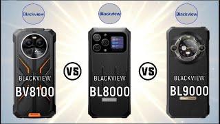 Blackview BV8100 vs Blackview BL8000 vs Blackview BL9000 || Full Comparison  Which one is Best...