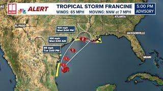 11Alive Weather Impact Alert | Francine could bring storms later this week