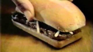 McDonald's BeefSteak Sandwich commercial 1980s