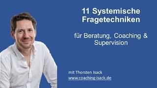 11 Systemische Fragetechniken für Beratung, Coaching & Therapie - Coaching Skills