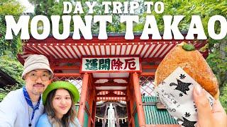 Day Trip to Mount Takao  Tokyo's Best Day Trip, Tokyo Mountain Town, Mt. Takao, Japan Travel 2024