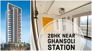 2BHK in ghansoli # with amenities # G+20 tower # No Brokerage charge# 1.5 cr # 7977785997