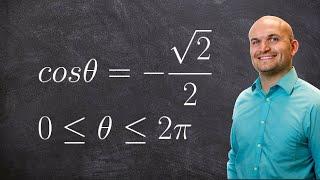 Evaluate for theta between 0 and 2pi