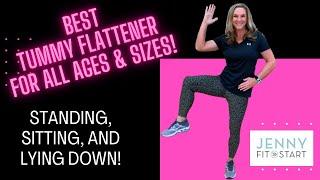 BEST BELLY FLATTENER for all ages & sizes!  Stand, Sit, or Lie Down!