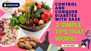 Dr. Murugesan's Essential Lifestyle Tips for Type 2 Diabetes Management.