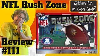 NFL Rush Zone Review - Bower's Game Corner #111 *American Football Board Game*