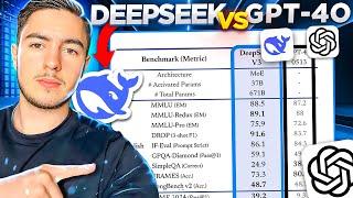 DeepSeek V3 vs GPT-4o : Quel est le MEILLEUR modèle ?!