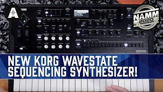 NEW Korg Wavestate Wave Sequencing Synthesizer! - NAMM 2020