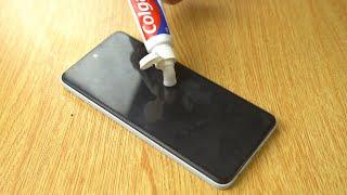 Rub Toothpaste on Your PHONE Screen and THIS Happens!