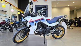 2024 Honda XL750 TRANSALP India Detailed Walkaround | On Road Price & All Colors | Features Explain