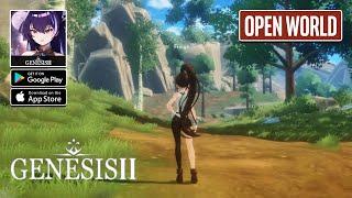 Open World Mobile Game - GENESIS II Gameplay on Android