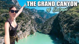 I'VE NEVER SEEN ANYTHING LIKE THIS! A Day at Gorge Du Verdon France