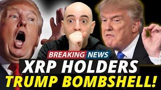 XRP EMERGENCY! DONALD TRUMP JUST CRASHED THE MARKETS!! WHAT DID HE SAY?!!